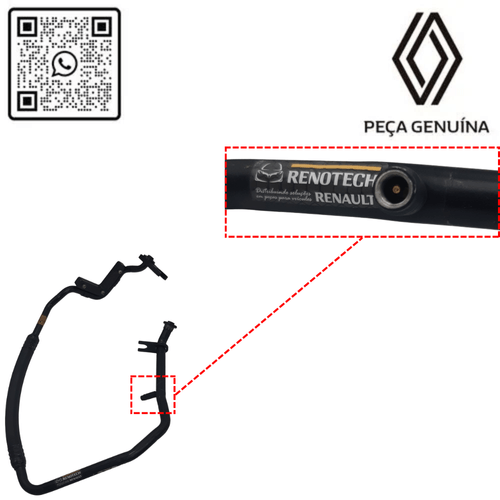 RN 839797 7700839797 MANGUEIRA SAID VALV. D EXPAN. ATE COMPR. LAG 3.0 12V - 4